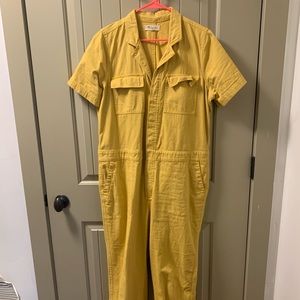 Madewell Yellow Coverall
